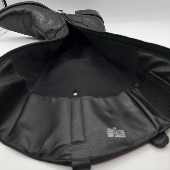 Matisse Womens 8  Sargent Black Leather Zip Riding Boots Button Brazil Made Goth - Picture 10 of 16